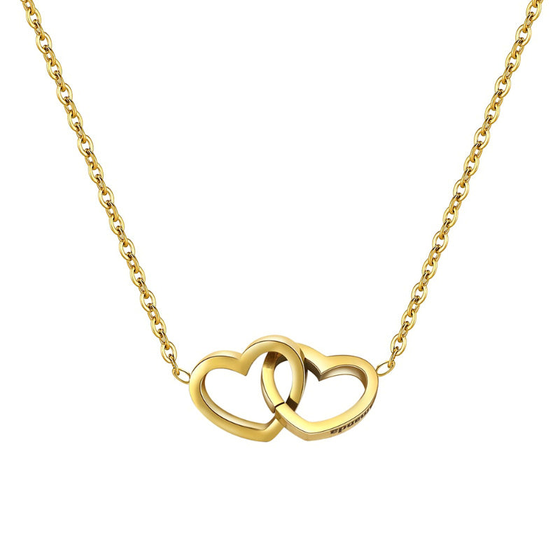 Ketting Hart + doos Roze - Elegante liefdescadeau