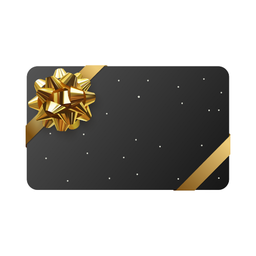 Zwarte Cadeaukaart