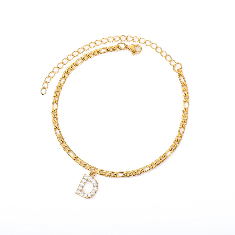 Armbånd med personlig initial - skræddersyet elegance