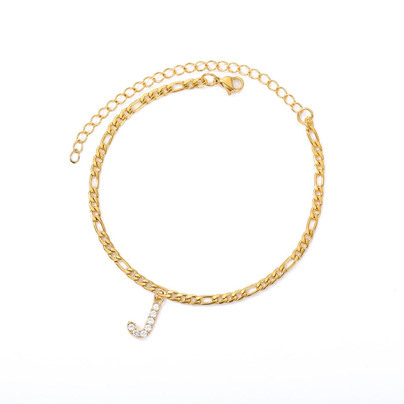 Armbånd med personlig initial - skræddersyet elegance