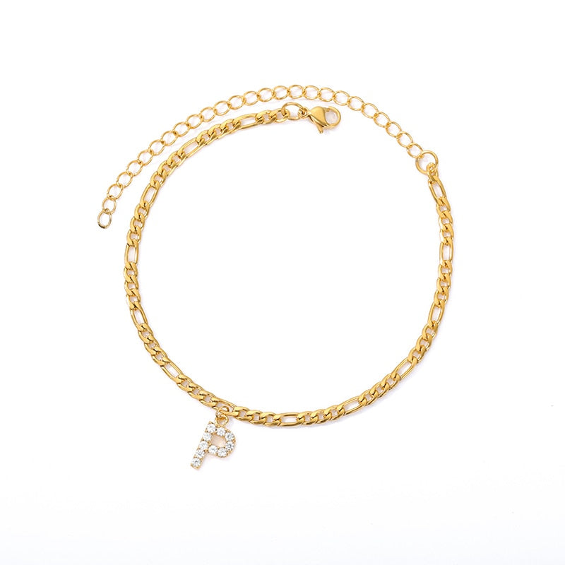 Armbånd med personlig initial - skræddersyet elegance