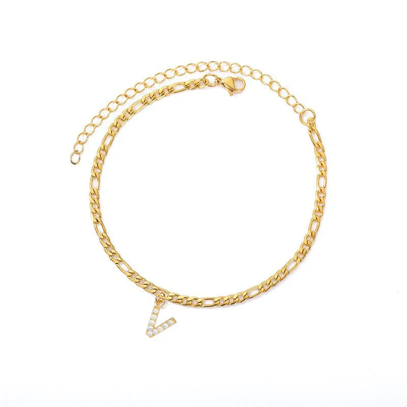 Armbånd med personlig initial - skræddersyet elegance
