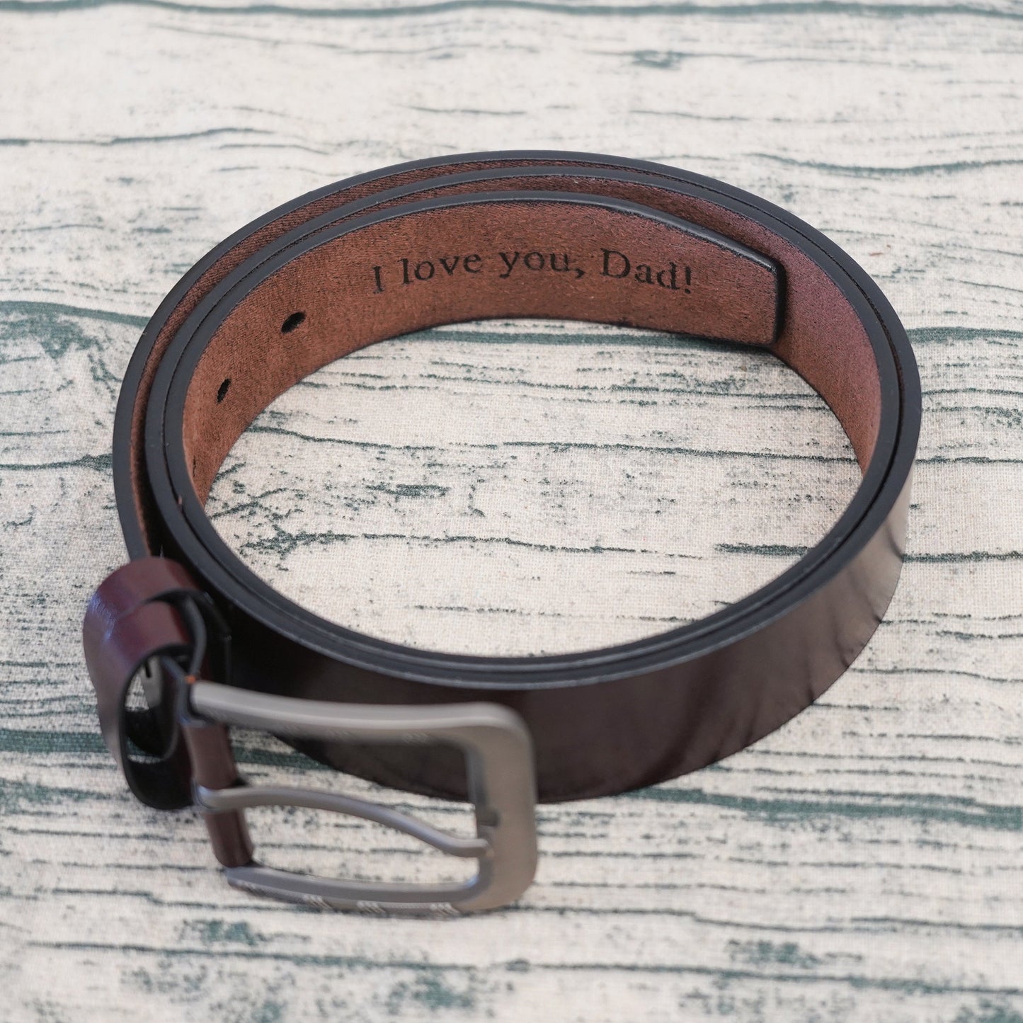 Gepersonaliseerde riem 
